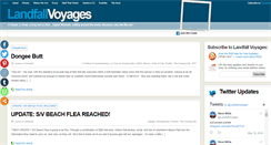 Desktop Screenshot of landfallvoyages.com